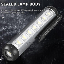 Mini LED zseblámpa professzionális orvosi zseblámpa csipeszes mágneses munkalámpával