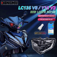 Applicable To Y15zr V2 Lc135 V8 Lampu-Depan Led Headlight New Lamp Exclusive For Export