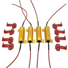 Gilt für 4 Stück LED-Blinker-Vorschaltgeräte, Lastwiderstand, Blinkfrequenzrelais, Blinkerbirnen, 50