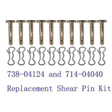 738-04124A und 714-04040 Scherbolzen und Splint