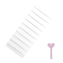 Portable Resin Nail Decal Holder Biox Drop Proof-White
