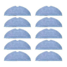 Compatible 10 Pcs Mop Pads Compatible With Compatible With Xiaomi Roborock S7 T7s T7 Plus Microfiber