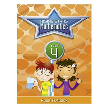 Rising Stars Mathematics Year 4 Textbook by Steph King Paperback Book
