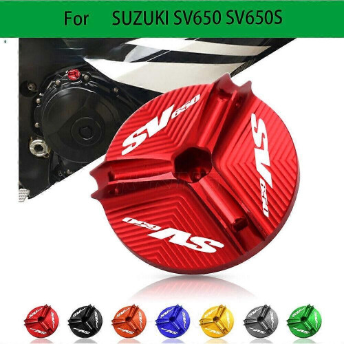Για SUZUKI SV650 SV650S Μοτοσικλέτα CNC Βύσμα αποστράγγισης λαδιού
