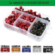Verkleidungsschrauben-Set, passend für Yamaha MT25, MT03, MT07, MT09, FZ07, FZ09
