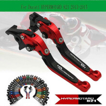 CNC-gefräste, klappbare Brems- und Kupplungshebel für Ducati 821 Hypermotard (2013–2015)