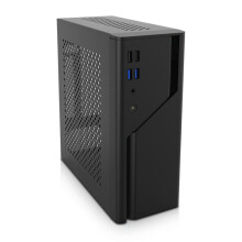 Computer Chassis Steel Construction Portable Saves Desktop Space Placement for Small Desk or Stand No ARGB