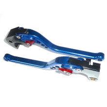 HONDA CBR600RR 2024-2025 LANGER BLAUER BREMS- UND KUPPLUNGSHEBELSATZ FÜR STRASSE, RENNSTRECKE UND RENNEN