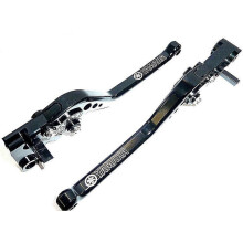 YAMAHA TRACER 900 2021-2022 BREMS- UND KUPPLUNGSHEBEL, LANGE SCHWARZE HEBEL, STRASSE, RENNSTRECKE