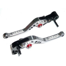 YAMAHA R1 M 2015-2022 KURZE BREMS- UND KUPPLUNGSHEBEL, GRAU, STRASSE, RENNSTRECKE, S19Y