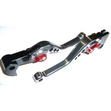 YAMAHA TRACER 900 GT 2021-2022 BREMSE + KUPPLUNG KURZE GRAUE HEBEL STRASSE RENNSTRECKE