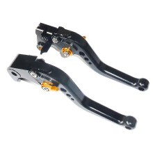 SUZUKI GSXR750 2006-2019 K6 L9 Brems- und Kupplungshebel Schwarz Rennstrecke Straße TS99