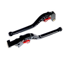 YAMAHA R1 2002-2003 LANGE SCHWARZE BREMS- UND KUPPLUNGSHEBELSET RENNSTRECKE STRASSE S23ZM