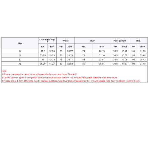 Practical Two Piece Ladies Swimsuit Comfortable-Black M 1