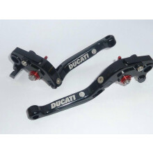 Ducati MONSTER 900 M900 FOLDING BRAKE & CLUTCH LEVERS SET ROAD RACE TRACK S13ZA