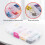 Map Tacks Push Pins Plastic  with Steel Point, 4mm, 500 Pieces 1