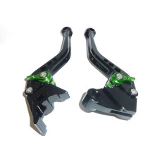 KAWASAKI ZR750L 2012 SHORT BLACK BRAKE & CLUTCH LEVERS SET RACE TRACK S15o