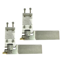 2X RC Boat Aluminium Alloy 75mm Metal Suction Water Rudder for Remote Control RC Boats CNC Parts Silver