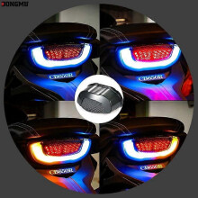 (Rücklicht Rot) Für Honda Motorräder CB650R, CB3000R, CB150R Blinker, Brems- und Rücklicht (exklusiv)