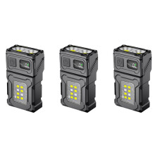 3X COB Rechargeable Work Light,  Outdoor Flashlight Camping Light, Running Light, Riding Light and Signal Light