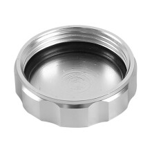 Universell Påfyllningshals med Lock, Svetsning Av Aluminiumlegering på Oljetank Påfyllningshals med Lock M48 X 2,5 mm OD för Bränsletankar