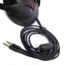 (Doppelstecker-Version) Für Sennheiser G4me One Game Zero GSP350 500 600 Stereo-Audiokabel
