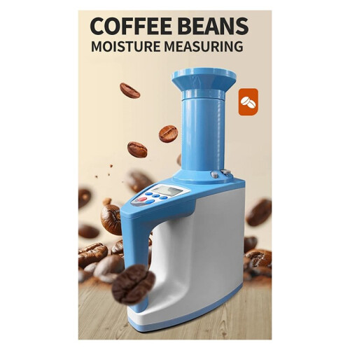 Upgraded 35 Types Grain Grain Moisture Measuring Instruments Rice Coffee Bean Moisture Measuring Instruments EU Plug 1