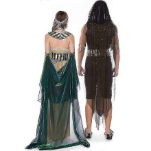 (L-men) Herrenmode König von Ägypten König Tutanchamun Kostüm, Goldmen's Herrenmode König von Ägypten