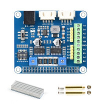 For Raspberry Pi Stepper Motor HAT Expansion Board to 1/32 Microstepping for Jetson for 3D Printing HR8825