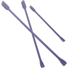 3 stuks mini siliconen make-up en huidverzorgingsspatels met twee uiteinden voor cosmetica en schoonheidsroutine