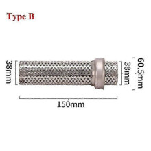 (Type B)Suitable Escape Universal para motocicleta, silenciador DB Killer extrable, reductor de sonido,