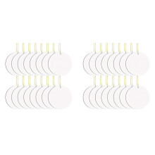 32 Pcs Metal Sublimation Ornament Blanks,for Christmas Tree Decor Blank OrnamentsDIY Handmade Crafts