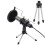 USB Plug Condenser Microphone with Tripod?Stand for Game Chat Studio Recording Computer 3