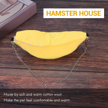 Pet Banana Bed Hamster Bed House Hammock Small Animal Bed House Cage Nest Hamster Accessories