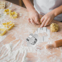 3 sets pruimenbloesem cakemousse ringen van roestvrij staal met gladde randen