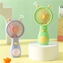 Schattige Slak Oplaadventilator Draagbare  Draagbare USB-Oplaadbare Draagbare Miniventilator Huishoudelijke Buitenzak Compacte Ventilator B