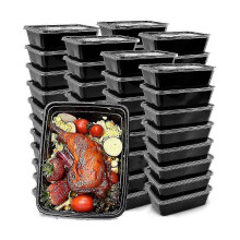 Gilt für 50er-Packung wiederverwendbare Lebensmittelbehälter für die Essenszubereitung, Bento-Boxen