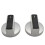 2Pcs Cooker Hob Control Knobs  Gas Stove Knobs Kitchen Cooker Gas Stove Cooktop Control Stove Accessories 1