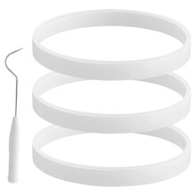 Reemplazo de 3 Piezas de Juntas de Goma para Licuadora para Nutri para , Anillo de Sello de 3.94 Pulgada para Cuchilla Extractora Auto-IQ