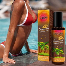 (150ml + gloves) Suntanning Dark Tanning Lotion Body Bronze Skin Tan Accelerator Brightening Moisturizing 200ml