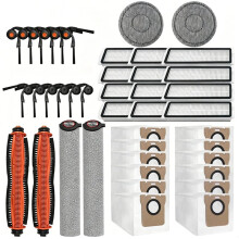 For Mijia Robot Vacuum 6 Max/PV11CN Vacuum Cleaner Parts Main Roller Side Brush Filter Roller Mop Cloth Dust Bag