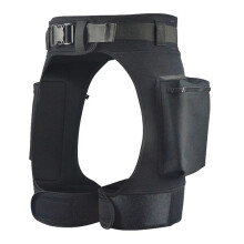 Mens Wetsuit Stretch Short Pants with Pockets and Quick Release Buckle Adjustable Waist Belt Swimming Diving Shorts