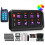 12Gang  Panel with Wireless Remote Control, Circuit Box RGB Colors Toggle  Momentary Circuit Control Relay 1