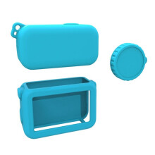 Silicone Case for  Osmo  with Lens Cap Dirt-Proof Protective Case for  Osmo  Action Camera
