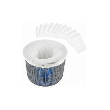 Gilt für Poolskimmer-Socken, strapazierfähiger elastischer Nylongewebe-Poolskimmerfilter für Schwimmbadkorb,