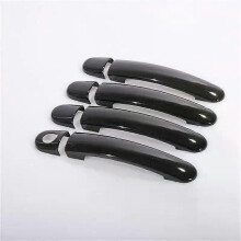 (model 1)Compatible For Seat Cordoba / Vario / Seat Altea 2003 -2007 Chrome Gloss Black Car Door Handle