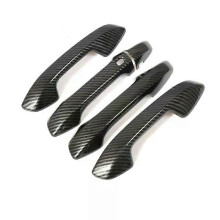 (carbon 1 button)Compatible For Kia ceed 3 cee'd cee d SW Proceed 2018-2021 Carbon Fiber Silver Car
