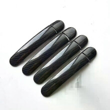 (black 0 keyhole)Compatible For Skoda Rapid 2011 2012 2013 2014 2015 2016 2017 2018 2019 Chrome Carbon