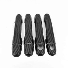(Carbon Fiber 2 holes)Compatible For Toyota Mark II x110 2001 - 2007 Carbon Fiber Car Door Handle Cover