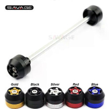 (CB650F 14-18 Black)Applies to Front Axle Fork Crash Slider For HONDA CBR650F CB650F VFR1200F VFR800
